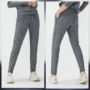 Outdoor Voices Cloud Knit All Day Super Soft Grey Heather Joggers Sweatpants